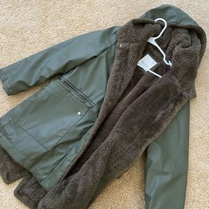 ZARA Green Jacket Small for 5’5